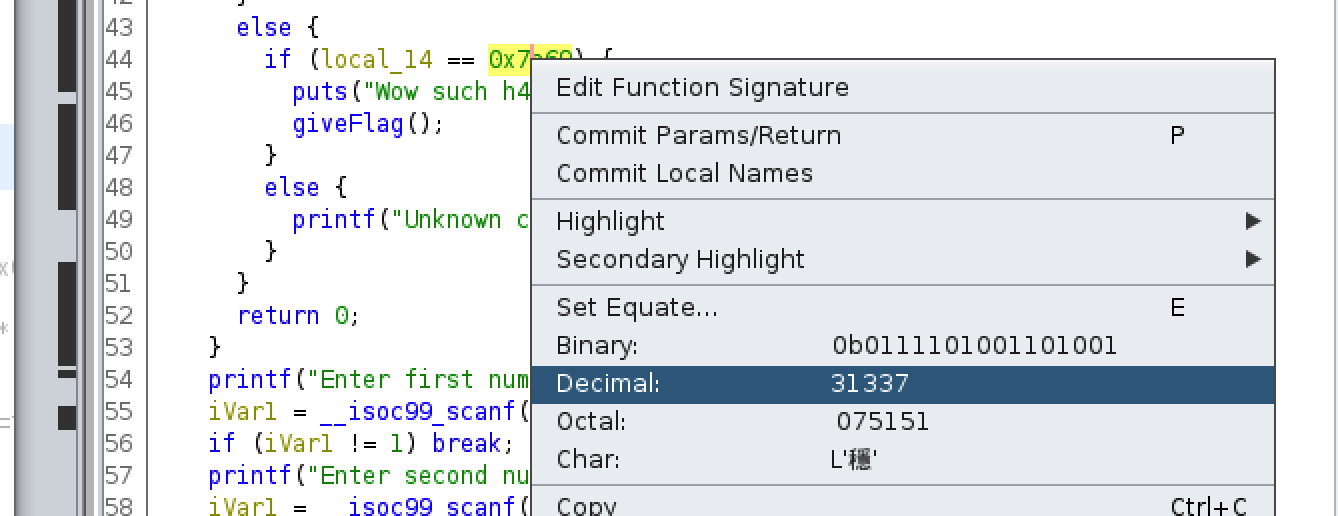 crackme7 solution