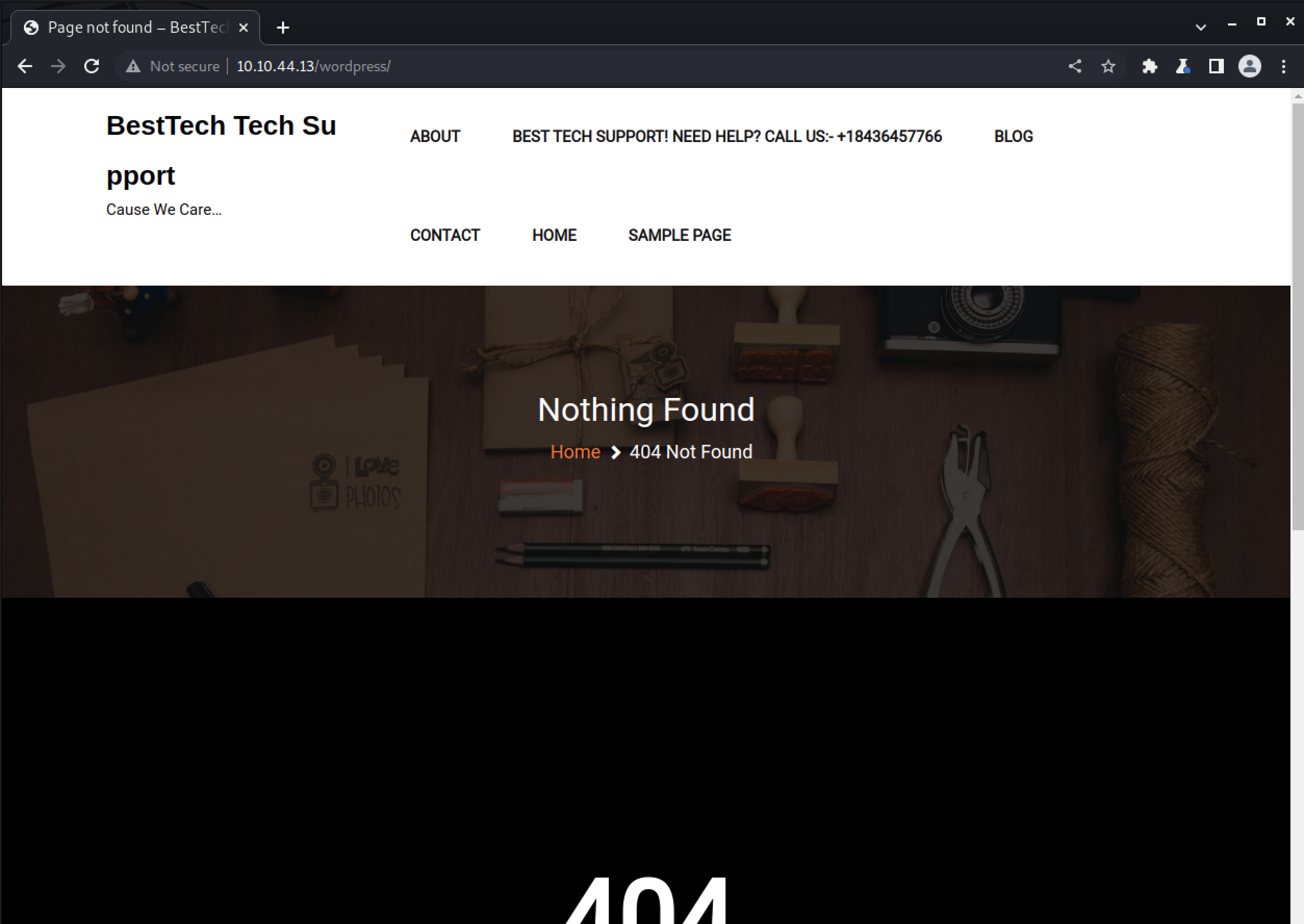 Tech Support Homepage